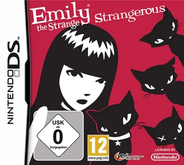 Emily the Strange - Strangerous (USA) (NDSi Enhanced) box cover front